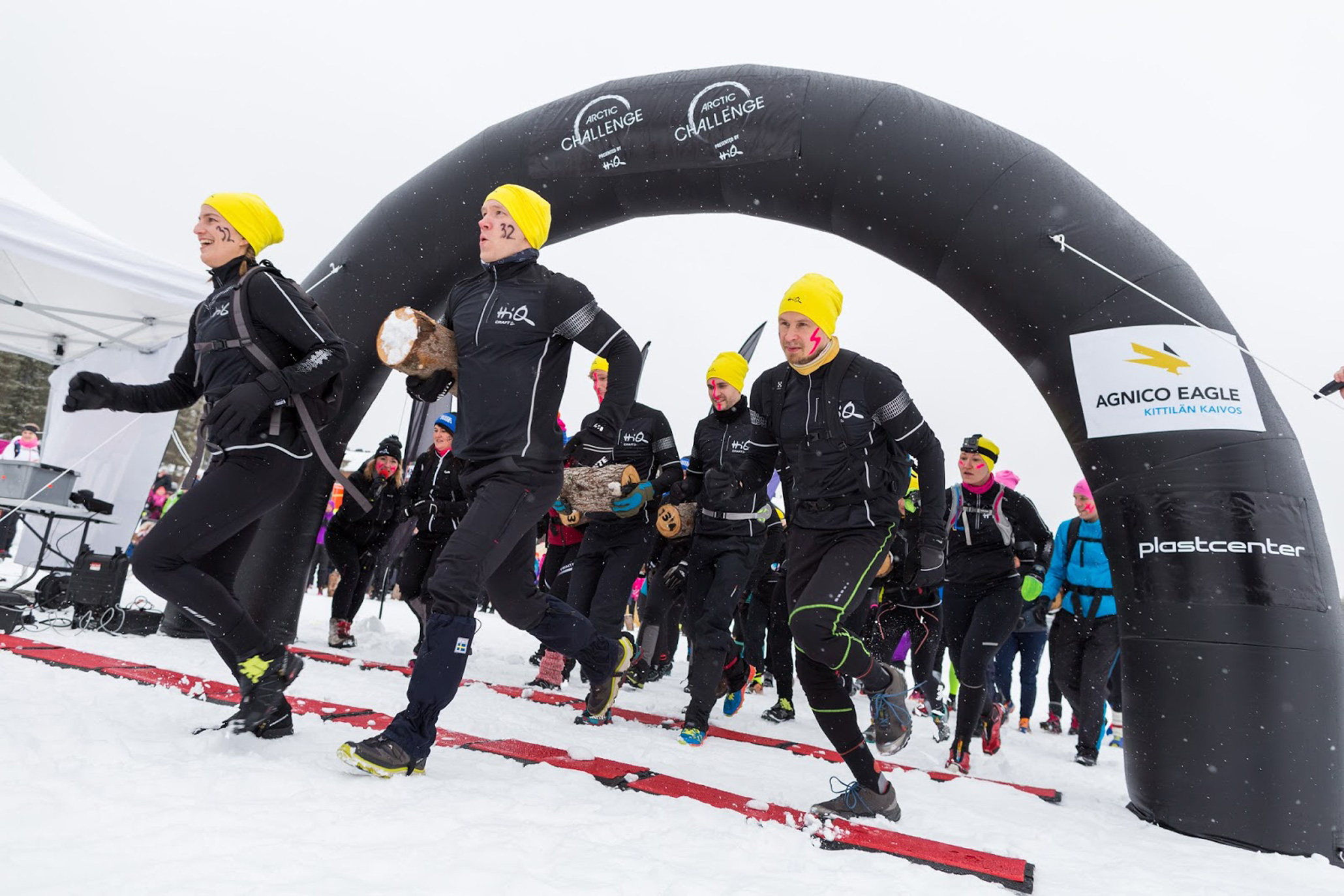 HiQ:n tiimi vauhdissa